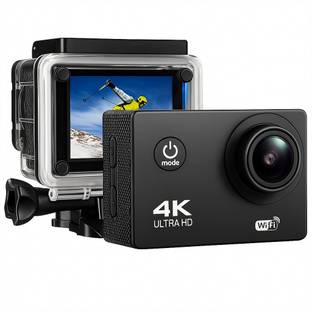 DCPRO WATERPROOF 30M 4K ULTRA HD WIFI SPORTS AND ACTION CAMERA WITH ACCESSIORIES Sports and Action Cam...
