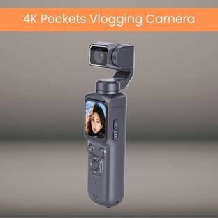 FRONY N/A Vlogging 4k Camera with WiFi Video/Photo Pocket Camera 330* Gimbal StabilizeR109 Sports and ...
