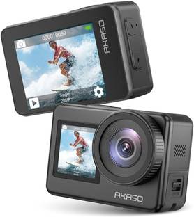 Akaso Brave 7 Dual Color Screen, 4K 30fps,One-Click Quick Shots,Instant Vertical Shots Sports and Action Camera