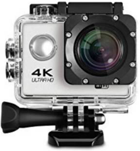 Enfogo 170 Degree Wide Angle with 2 Inch LCD Screen (12 years Warranty ) 4K 16MP Waterproof Action Camera 1080p Sports and Action Camera