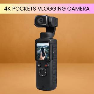 FRONY N/A Vlogging 4k Camera with WiFi Video/Photo Pocket Camera 330* Gimbal StabilizeR463 Sports and ...