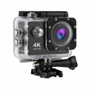 Suroskie Action camera 4K Ultra HD 16 MP WiFi Waterproof Sports and Action Camera