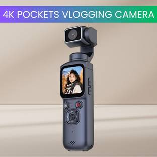 FRONY N/A Vlogging 4k Camera with WiFi Video/Photo Pocket Camera 330* Gimbal StabilizeE52 Sports and A...