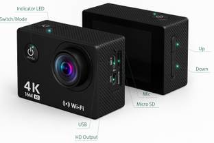 MY BABY LOVE A PERFECT CARE 4K H13 Action camera Sports Camera 4k16MP Wifi 30M Waterproof Action Camer...