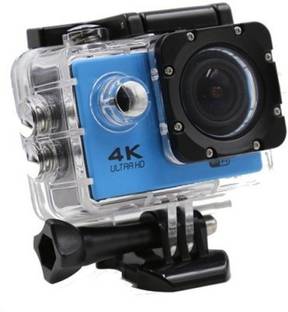 Enfogo 170 Degree Wide Angle with 2 Inch LCD Screen (12 years Warranty ) 4K 1080p 16MP vlog Action Cam...