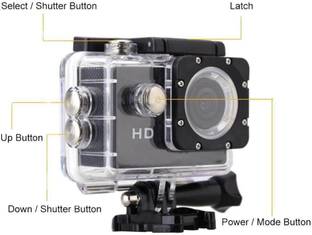 TECHNDFUTURE GO PRO ACTION CAMERA GoPro Action Camera 2k20MP Wifi 30M Waterproof Action Camera Sports ...