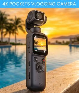 SACRO Camera for Vlogging, 4K Pocket Digital Camera with Flip Screen & WiFi FC108 Sports and Action Ca...