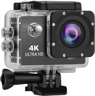 NOISE HD Action camera 4K Ultra HD Action Camera 16 MP,30fps Recording,170° Wide Angle,Waterproof Cam ...