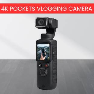 FRONY N/A Vlogging 4k Camera with WiFi Video/Photo Pocket Camera 330* Gimbal StabilizeE142 Sports and ...