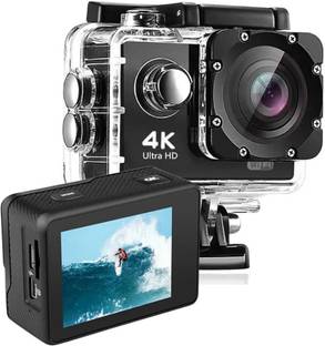 Commerce Action Ultra Hd Camera with Accessories Kit 16 MP170 Degree Wide Angle Lens Sports and Action...