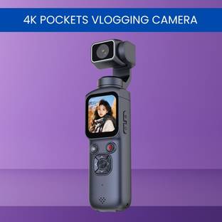 FRONY N/A Vlogging 4k Camera with WiFi Video/Photo Pocket Camera 330* Gimbal StabilizeR351 Sports and ...