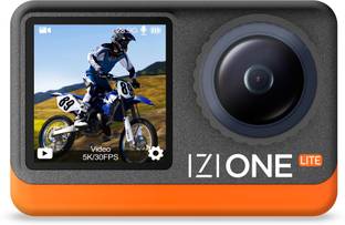 इजी ONE LITE Action Camera One Lite 5K Action Camera - 4K 60FPS 50MP Ultra HD Smallest Action Camera स...