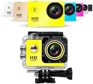 Elevea New waterproof Vlog 16MP action camera 1080p Sports and Action Camera