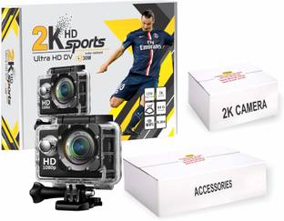 GGCAM GoPro Action camera GoPro Action Camera 2k12MP Wifi 30M Waterproof Action Camera Sports DV Camco...