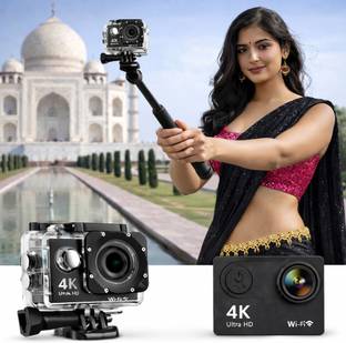ZoTronico All in 1 New 170° Wide Angle, Vlog-Ready, Perfect for Travel, Vlogging & YouTube 4K Action C...