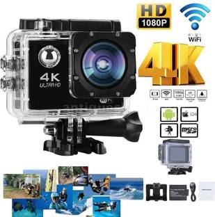 VOLTAC WIFI ULTRA 4k Sports camera for Travel Bike Adventure 170 Degree Wide Angle 30M underwater Waterproof Sports and Action Camera