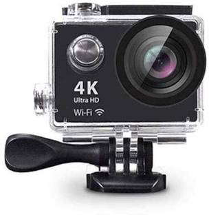Enfogo 170 Degree Wide Angle with 2 Inch LCD Screen 4K 1080p waterproof 16MP action camera sport vlog ...