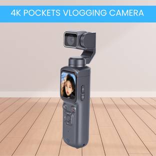 FRONY N/A Vlogging 4k Camera with WiFi Video/Photo Pocket Camera 330* Gimbal StabilizeR169 Sports and ...