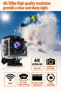 DEKHAN 4K Sports Camera Action Camera 4k20MP Wifi 30M Waterproof Action Camera Sports DV Camcorder Spo...