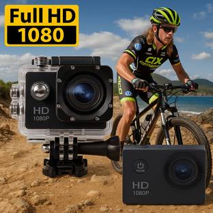 GHNJNV GoPro Action camera GoPro Action Camera 2k12MP Wifi 30M Waterproof Action Camera Sports DV Camc...