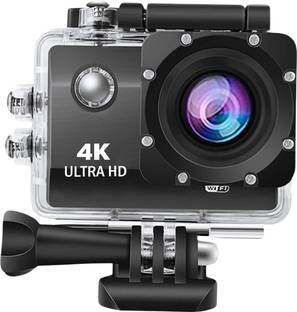 DRUMSTONE Action camera Ultra HD Sports Action Camera 12MP Water-Resistant Cam Sports and Action Camer...