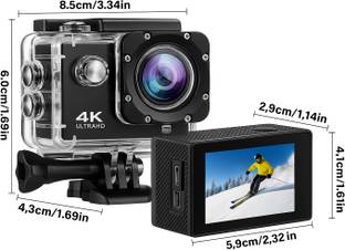 PEPAX 4K E5 Sports Camera Action Camera 4k16MP Wifi 30M Waterproof Action Camera Sports DV Camcorder S...