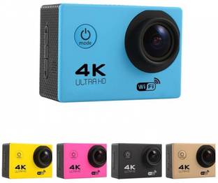 Enfogo 170 Degree Wide Angle with 2 Inch LCD Screen waterproof 16MP 4K action camera 1080p sport vlog ...