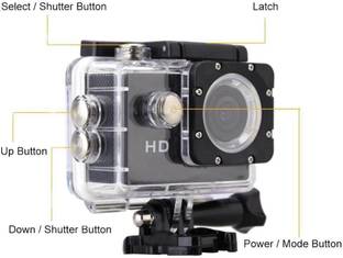 TECHNDFUTURE GoPro Action camera GoPro Action Camera 2k20MP Wifi 30M Waterproof Action Camera Sports D...