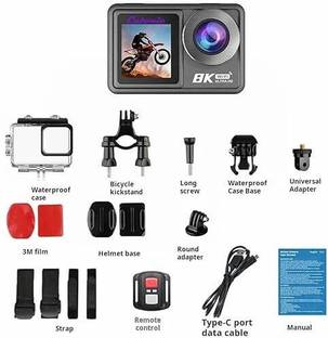 Cubonic 8K Ultra HD 8k action camera Sports and Action Camera