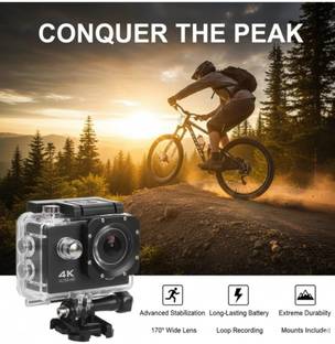 LENSGO Premium Action 4K camera Vlogging 4k & mini vlogging Action Camera 4k Sports DV Camcorder Sport...