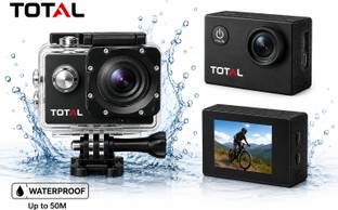 TOTAL Go Prox 4K Action 20MP WiFi 50M Waterproof Action Camera Sports and Action Camera