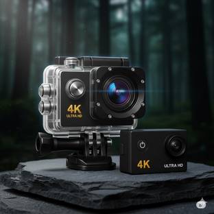 Zytra Professional Vlogging Camera 4K and Mini Vlogging Camera 4K and Helmet Camera 4K Sports and Acti...