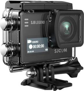 SJCAM SJ6 Legend 4K 24fps 2.0" LCD Touch Screen Action Camera | Gyro Stabilizer Sensor | External Mic Support | Sports and Action Camera