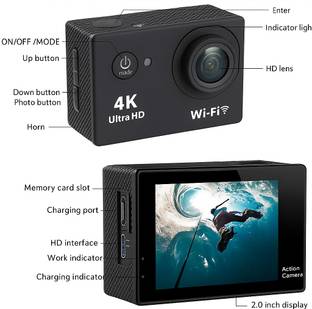 TRIP 4K Sports Camera Y8 Action Camera 4k16MP Wifi 30M Waterproof Action Camera Sports DV Camcorder Sp...