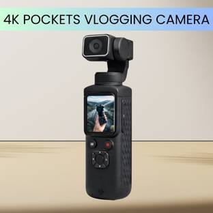 FRONY N/A Vlogging 4k Camera with WiFi Video/Photo Pocket Camera 330* Gimbal StabilizeR193 Sports and ...