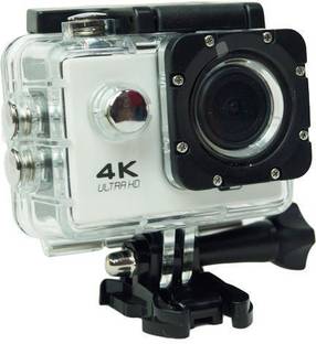 Enfogo 170 Degree Wide Angle with 2 Inch LCD Screen (12 years Warranty ) 4K waterproof Vlog 16MP actio...