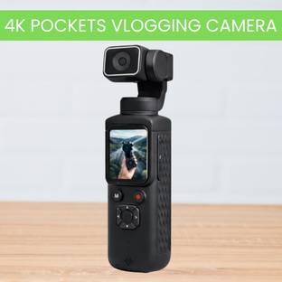 FRONY N/A Vlogging 4k Camera with WiFi Video/Photo Pocket Camera 330* Gimbal StabilizeE120 Sports and ...