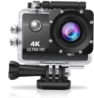 Orlov action camera 4K Action Camera with WiFi, 170° Wide Angle Lens, Waterproof Case, 128 GB Sports a...