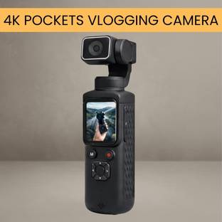 FRONY N/A Vlogging 4k Camera with WiFi Video/Photo Pocket Camera 330* Gimbal StabilizeR143 Sports and ...