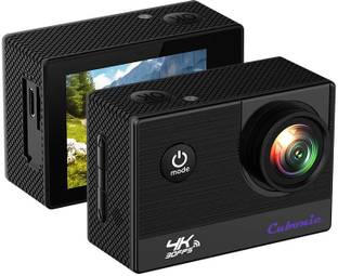 Cubonic 4k HD Waterproof WiFi Camera Ultra Bright LCD 170° Wide-Angle Lens Sports and Action Camera