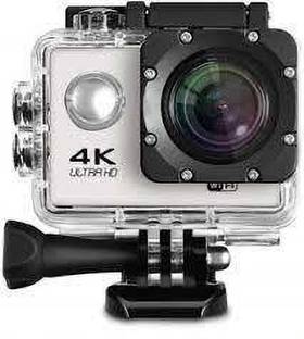 Enfogo 170 Degree Wide Angle with 2 Inch LCD Screen (12 years Warranty ) 4K Vlog action Camera 1080p S...