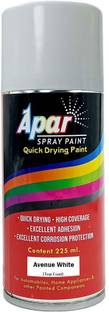 apar Automotive Spray Paint Avenue White (RC Colour Name) White Spray Paint -225 ml