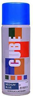 CUBE Cube Aerosol Spray Paint for Multipurpose Blue Spray Paint 400 ml