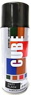 CUBE Aerosol Multi Purpose Gloss Black Spray Paint 400 ml
