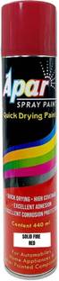 apar Spray Paint Solid Fire Red - 440 ml, Red Spray Paint 440 ml