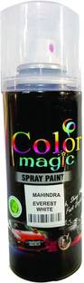 COLORMAGIC EVEREST WHITE SPRAY PAINT COMPATIBLE FOR MA XUV700 White Spray Paint 220 ml