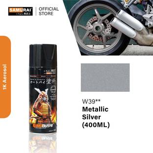 Samurai Kurobushi Wheel Alloys W39 Silver Spray Paint 400 ml