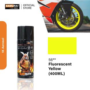 Samurai Kurobushi Fluorescent Colours Yellow Spray Paint 400 ml