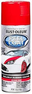 RUSTOLEUM MROkart 311260 Automotive Peel Coat Peelable Rubber Coating Red Spray Paint 317 ml