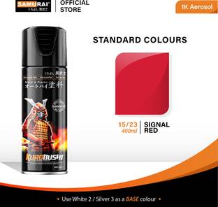 Samurai Kurobushi Standard Colours SP015 Red Spray Paint 400 ml